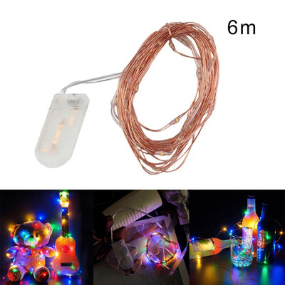 

Fairy Lights Copper Wire LED String Lights Battery Operated Decorative For Home Garden Party Bars Indoor Outdoor Decorations