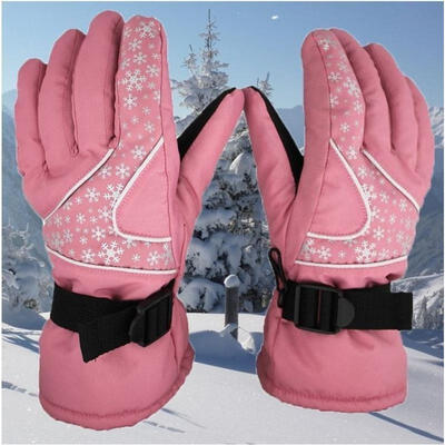 

Unisex Winter Warm Snow Motorcycle Snowmobile Snowboard Ski Gloves Waterproof