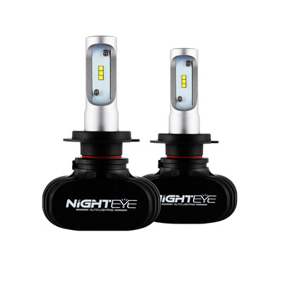

2PCS LED Headlight Bulbs White Beam High Power Car Driving Low Beam Head Light Bulbs H7 50W Driving