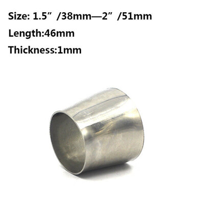 

Stainless Steel Welding Car Automobile Exhaust Pipe Reducer Adapter 38mm-80mm US