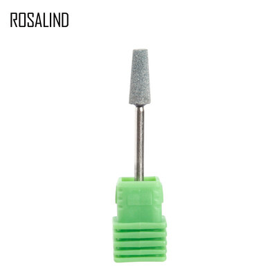 

ROSALIND 1pcs Ceramic Stone Nail Drill Bits For Professional Electric Manicure Machines Pedicure Nail Art Salon Polish Tools