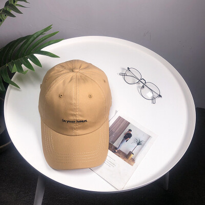 

Hat female Korean version leisure hundred baseball cap mens tide outdoor spring&summer sun-proof sun hat letter cap English