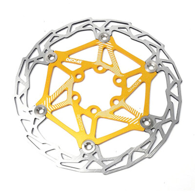 

Alloy MTB Mountain Bike Bicycle Brake Disc Floating Rotor 160mm 6 Bolt Rotors