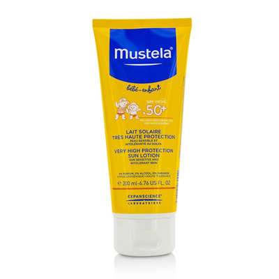 

MUSTELA - Very High Protection Sun Lotion SPF50 - Sun Sensitive & Intolerant Skin 200ml676oz