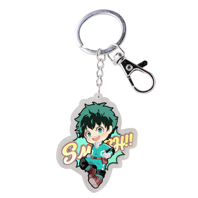 

My Hero Academia Keychain｜Anime Boku My Hero Academia Keychain Key Ring My Hero Academia Acrylic Figure Keychain Anime Fans Gift