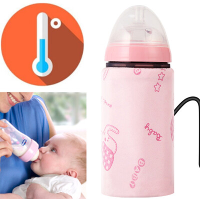 

Toponeto USB Baby Bottle Warmer Portable Travel Milk Warmer Infant Feeding Bottle Heated