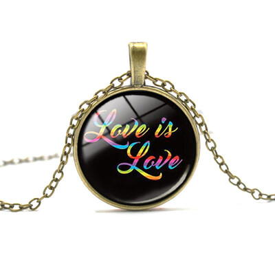

Silver Plated Cloud Rainbow Pride Enamel Pendant Charm Necklace Gay