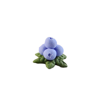 

1PC Handwoven Ethnic Beauty Item Handmade Blueberry Necklace Ceramic Design