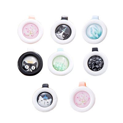 

Summer Fly Repeller Buckle Cartoon Insect Repeller Clip Outdoor Pregnant Women Solid Bug Zapper Pattern Random