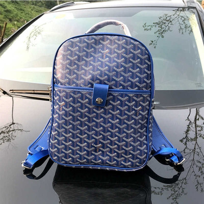 

Genuine Leather Backpack Both Shoulders Travelling Bag Student More Function Computer bag