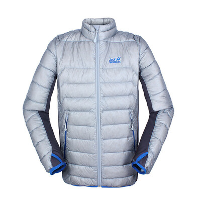 

Wolf ClawJackwolfskin Mens Winter Short 750 Peng Down Jacket Outdoor Warm Cotton Jacket Sports Casual Top 5005161 Gray 6720 XXL