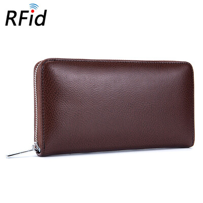 

Tailored Fashion Women RFID Leather Wallet Zipper Coin Purse Card Holder Handbags Pockets