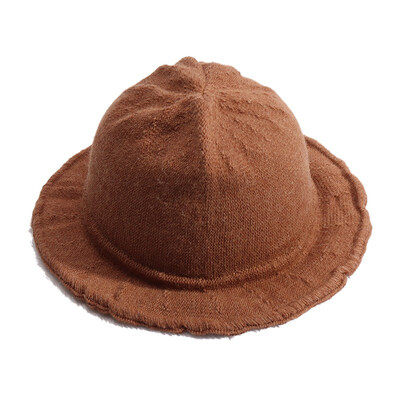 

Baby Solid Pattern Fisherman Hat Warm Autumn Winter Bucket Hat for Newborn Infant Baby Toddler Boys Girls