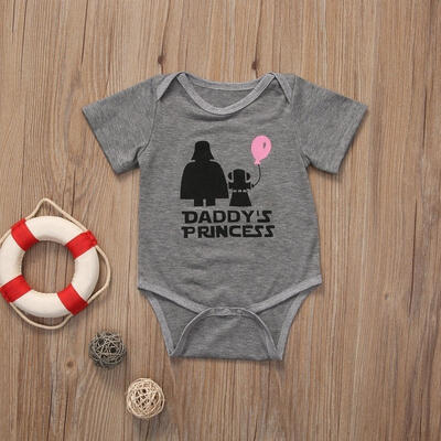 

Star Wars Newborn Baby Girl Romper Bodysuit Sunsuit Summer Clothes Outfits 0-18M