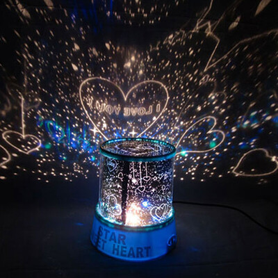 

Gong Xun creative Valentines Day gift confession romantic starry sky projection lamp LED highlights star lights gift sleeping lights birthday projector Valentines Day gift Cupid