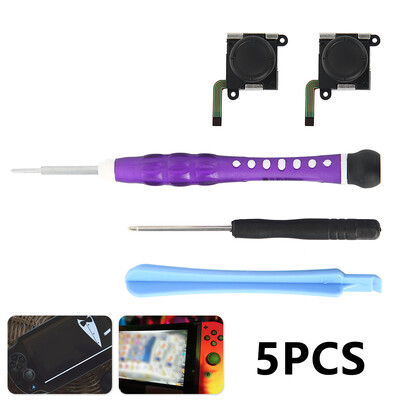 

3D Analog Thumb Stick for Nintend Switch NS Joy Con Joystick Caps Replacement Repair Parts Mod Kit for JoyCon
