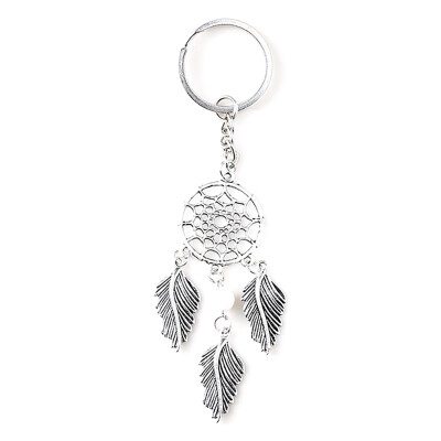 

Alloy Indian Dream Catcher Keychain Hanging Pendant Crafts Simple Vintage Gift Ornaments Home Decoration Mascot