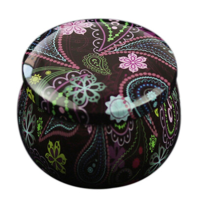 

Retro Floral Iron Storage Boxes Wedding Candy Packing Box Party Favors Boxes Case 85cm Coffee Tea Bottle Jar