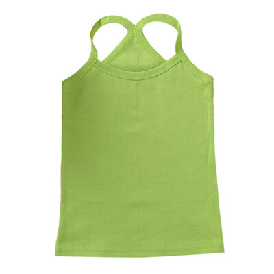 

100 Cotton Girls Vest Colored Kids Camisole Children Tops Summer Baby Singlet Girls Undershirts Teenager Tank