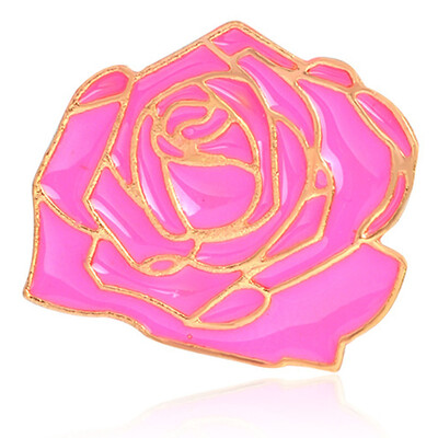 

Trendy Enamel Brooches Cartoon Heart Flower Rose Skull Finger Muslim Badges Brooches Pins