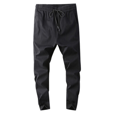 

Gobestart Mens Casual Pure Color Outdoors Pocket Beach Work Trouser Cargo Pant
