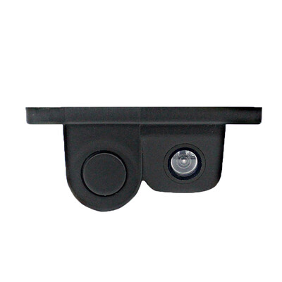 

2 In 1 Auto Parking Sensor Sound Alarm Car Reverse Backup Video Wide Angle Car HD Reversing Rear View Camera