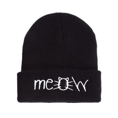 

Children Knit Hat New Autumn Winter Boys Girls Hiphop Hat Kids Warm Soft Caps 2-8Y