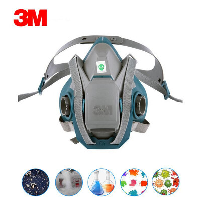 

3M 6502 Organic Vapor Half Face Safety Respirator Mask Respiratory Protection Gas Masks Paint Chemical Formaldehyde Anti Virus Res