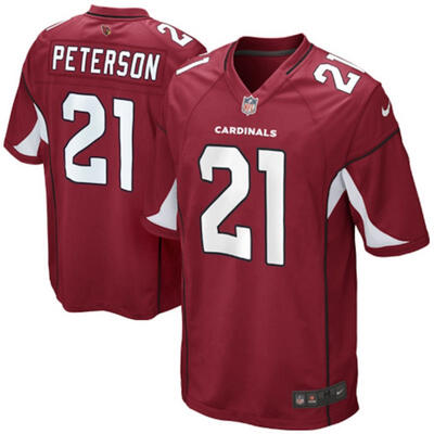 

Mens Football Arizona Cardinals Patrick Peterson 21 Red Game Football Jersey