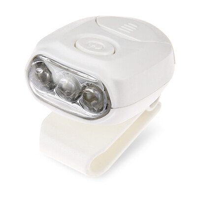 

Mini 1W 50LM 3 LEDs Hat Light Clip Lamp