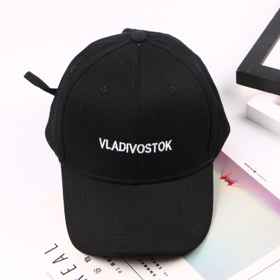 

Hat female primordial wind letters embroidered baseball cap mens fashion spring&summer Joker fashion sun visor tide
