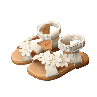

Toddler Girls Sandals Summer Baby Girls Shoes Breathable Anti-Slip Bowknot Design Sandals Toddler Soft Soled Sneakers