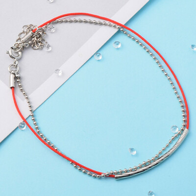 

Attractive&Luxuriant in Design Durable Kpop BTS V Same Heel Bracelet Red Rope Beads Chain Girls Couple Jewellery Fans Hot Gift