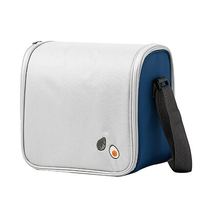 

Portable Crossbody Shoulder Thermal Insulated Meal Bento Lunch Bag Picnic Pouch