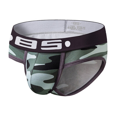 

Fashion Mens Cotton U Convex Soft Comfortable Breathable Camouflage Sexy Briefs Underwear Men ropa interior hombre