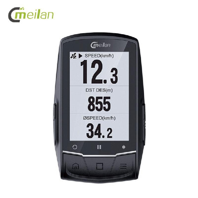 

MEILAN M1 GPS Navigation Bike Computer Peedometer Candence Heart Rate 26" BLE40 Cycle Computer