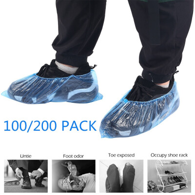 

100200pcs Disposable Shoe Cover Carpet Floor Protector Rainy Day Shoes Protect Accessories