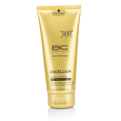 

SCHWARZKOPF - BC Excellium Q10 Omega 3 Taming Shampoo For Coarse Mature Hair 200ml68oz