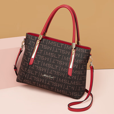 

MashaLanti womens bag European&American fashion shoulder bag ladies handbag large capacity leisure tote bag C317G brown