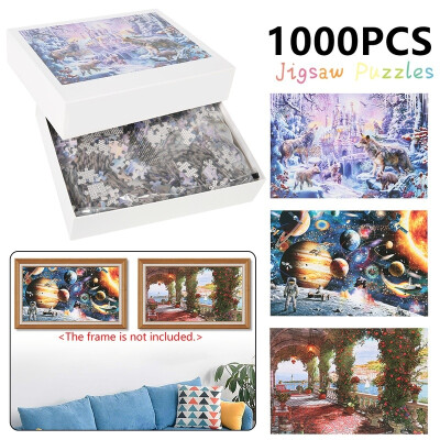 

1000PCS Adult Puzzle Children Jigsaw Scenery Puzzles Educational Toys For Children Animation Pairing Puzzles Gift