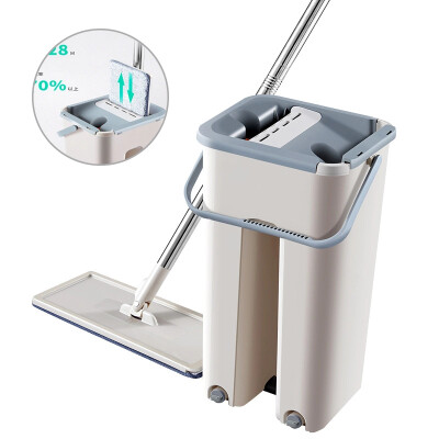 

Automatic Dehydration Mop The Floor Artifact Mops Hand-free Magic Mop Fiber Cleaning Cloth Home Automatic Lazy Fellow Mops