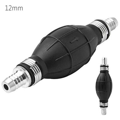 

1Pcs Fuel Pump 6mm 8mm 10mm 12mm Fuel Pump Aluminum Hand Held Fuel Line Hand Pump For Outboard Marine Ship Car