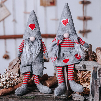 

Tailored Christmas Decoration Tied Beard Hanging Legs No Face Doll Scene Layout HomeAQ