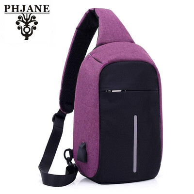 

PHJANE Sling Bag Shoulder Chest Cross Body Backpack Lightweight Multipurpose Daypack