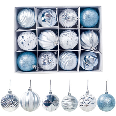 

12PCPack Multi-Colors Christmas Ball - Christmas Tree Hanging Pendant Decor