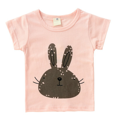 

Summer Toddler Girl Shirts Cartoon Print Baby Boys T Shirt Kids Boys Girls T-Shirts Clothes Cotton Toddler Tops Girls Shirt