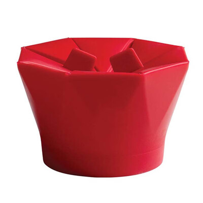 

Household Silicone Microwave Heat Resistance Practical Durable Popcorn Maker Microwave Popcorn Bowl