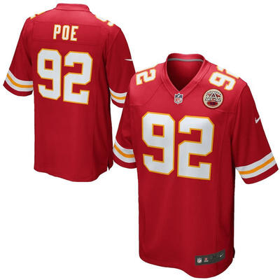 

Youth Football Jersey Kansas City Chiefs Dontari Poe Red Game Jersey