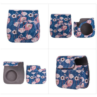 

Andoer Camera Case Bag with Strap for Fujifilm Instax Mini 988s8 Flamingo