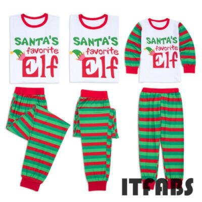 

Family Matching Adult Women Kids Christmas Pyjamas Nightwear Pajamas Sets UK